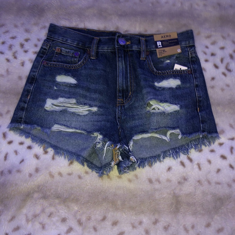 BRAND NEW Aeropostale jean shorts